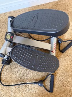 Sunny Health Mini Stepper with Resistance Bands