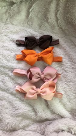 Baby headbands with bow