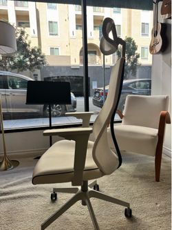 IKEA ergonomic leather mesh office chair