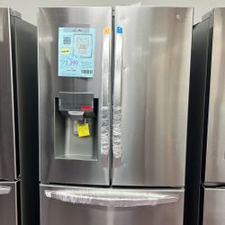 Refrigerator Stainless Steel 36” New Open Box 1 Year Warranty 