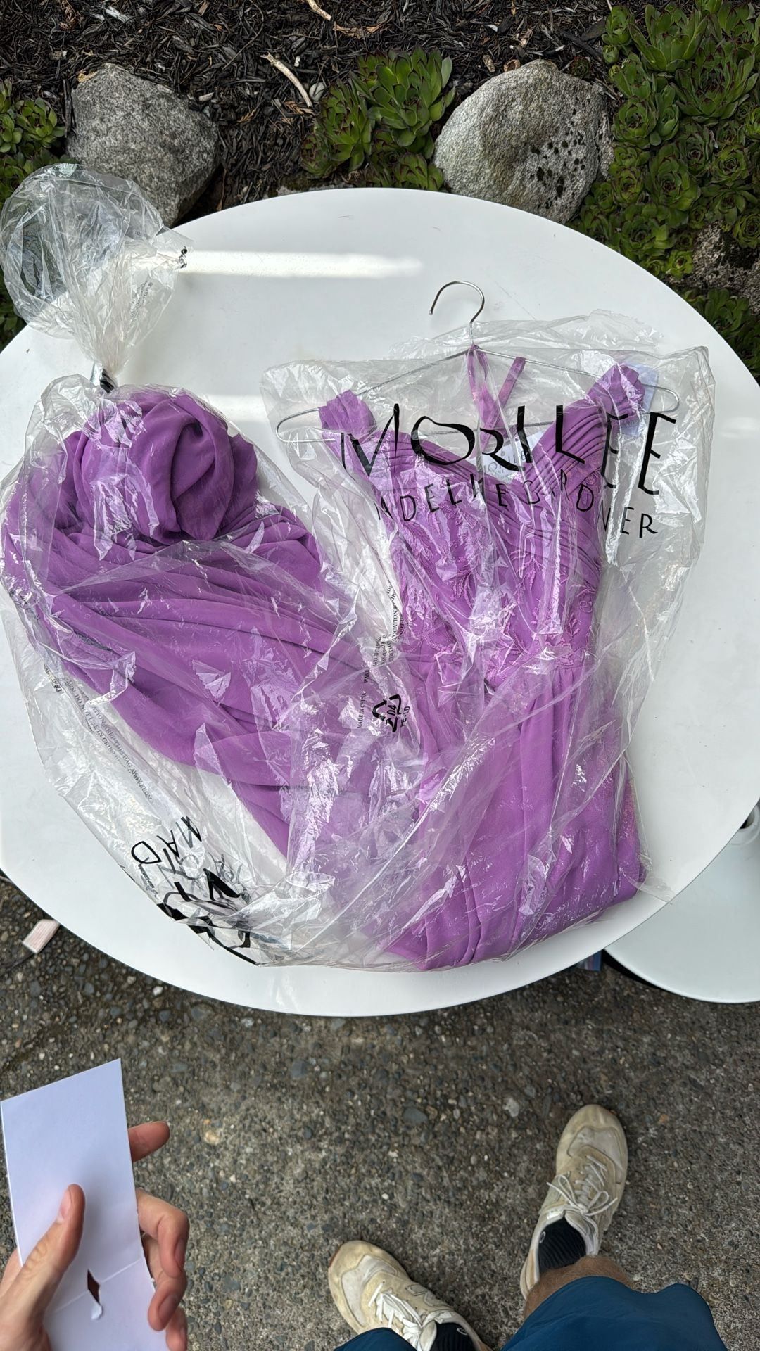 Purple Bridesmaid/Prom Dress