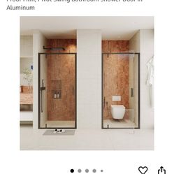 Solrig Pivot shower door