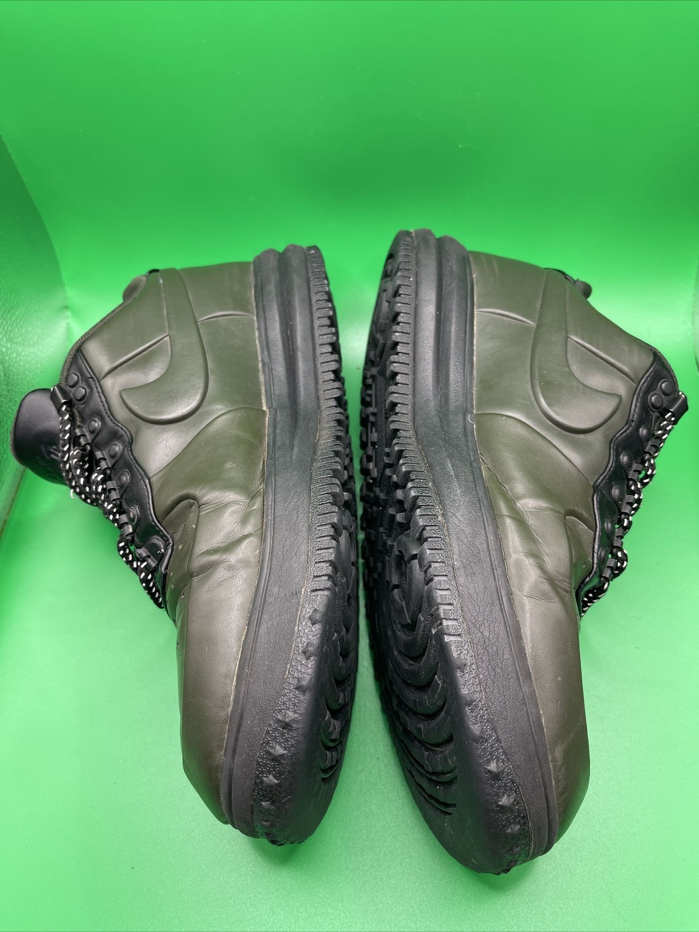 nike lunar force 1 duckboot low green
