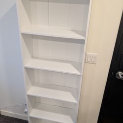 White Bookcase