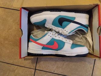 Nike Dunk Low Retro Dusty Cactus/Thunder Blue Men Size 11