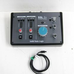Solid State Logic SSL 2+ USB-C Audio Recording Interface w/ Midi