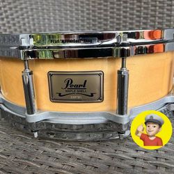💥 Pearl Free Floating Snare Drum For Drum Set IMMACULATE 