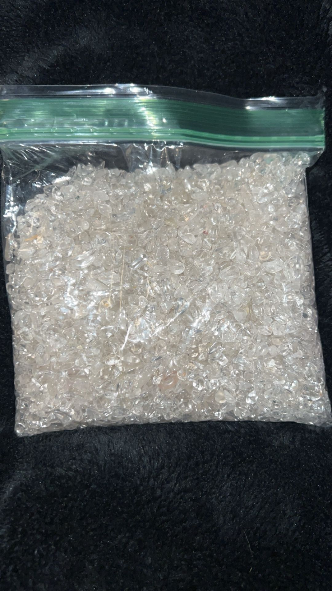 White Crystal Chips- 1 Pound