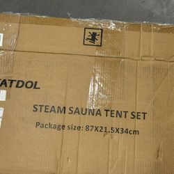 Tatdol Portable Home Steam Sauna Box 