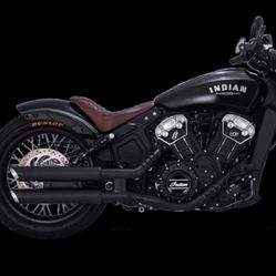 Indian Scout Slip-on Exhaust Vance & Hines. 