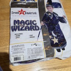 Kids Magic Wizard Costume 