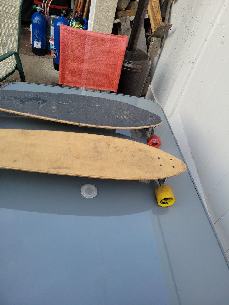 2 Long Board Cruisers.