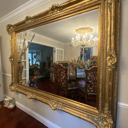 Very  Gorgeous Antique Large Mirror 95 X65 