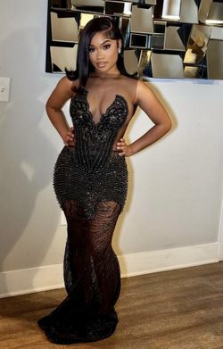 Black gown