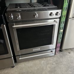 Stove Gas 5 Burners KitchenAid