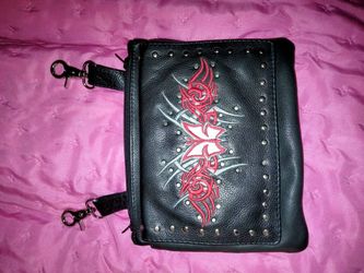 Leather Attachable Chap Bag 