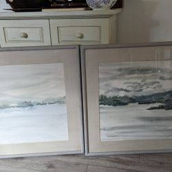 Framed Artwork By ANNA TEFFT SIOK (1982)