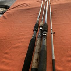 Fishing Rods. (3)