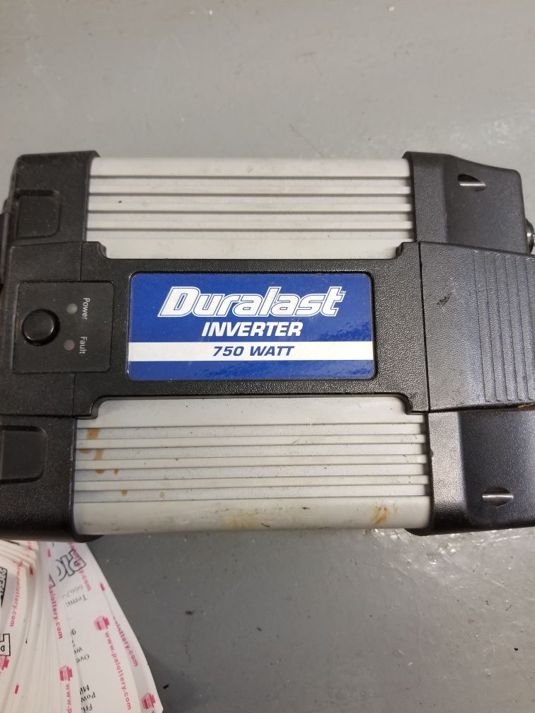 Duralast 750 watt inverter