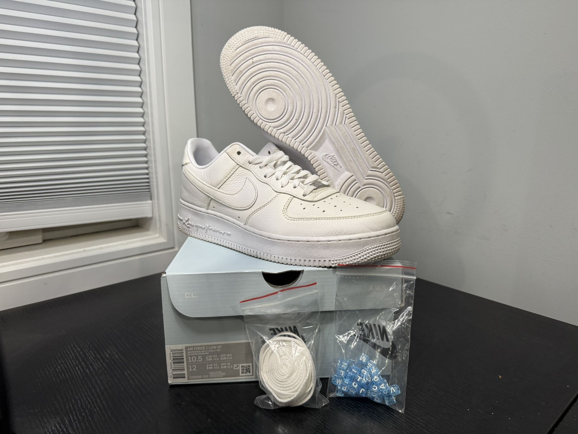 Nike Air Force 1 Nocta White Sz 10.5