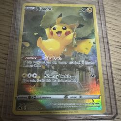 Pikachu fullart Crown Zenith 