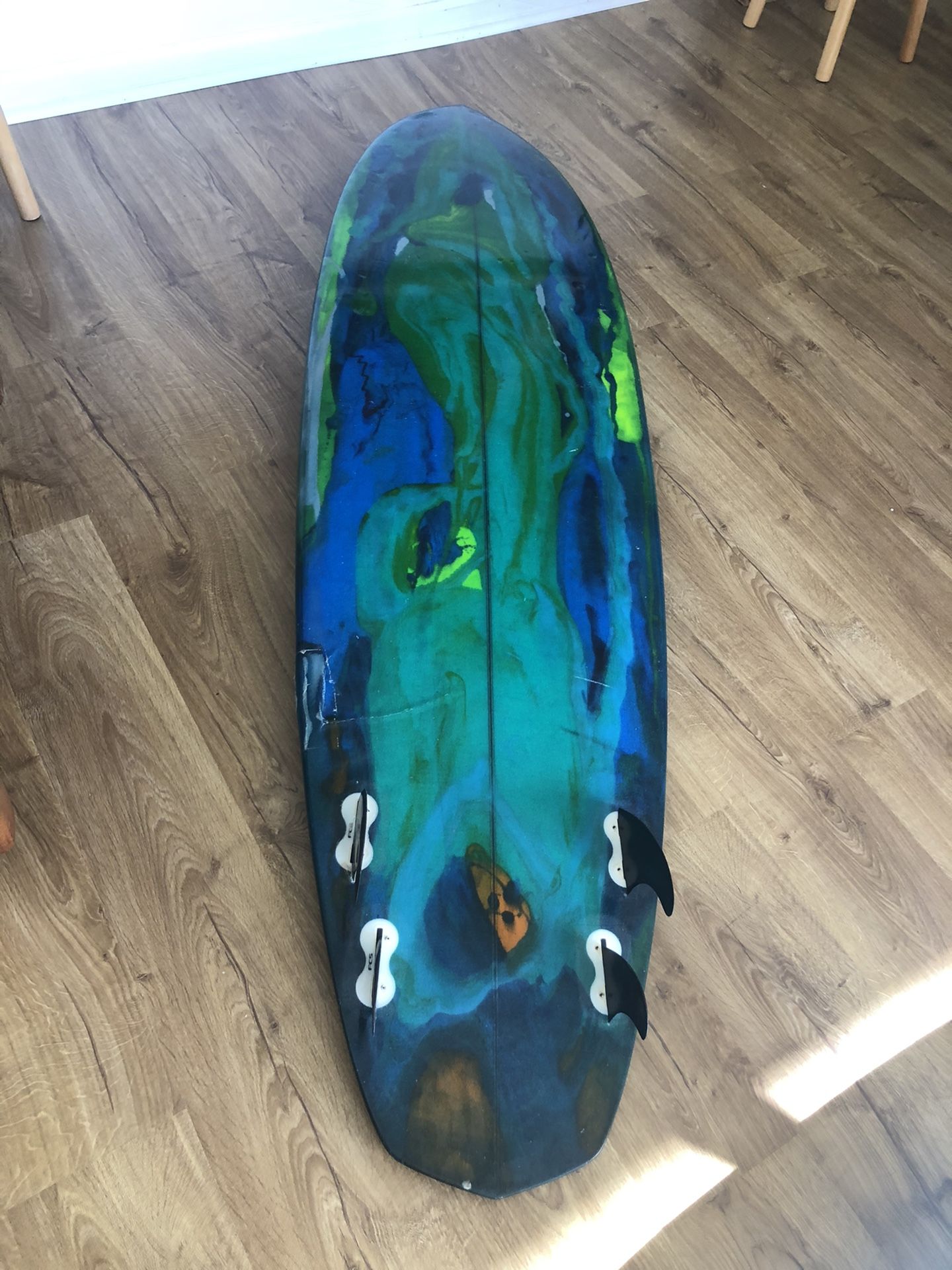 7’x21’x2.75 surfboard