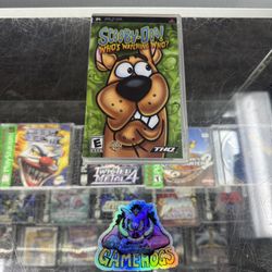 Scooby Doo Who’s Watching You PSP $25-$30 Each Gamehogs 11am-7pm