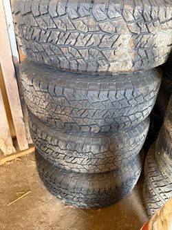 265/75/16 Hankook Dynapro tires on 6x5.5 vision wheels