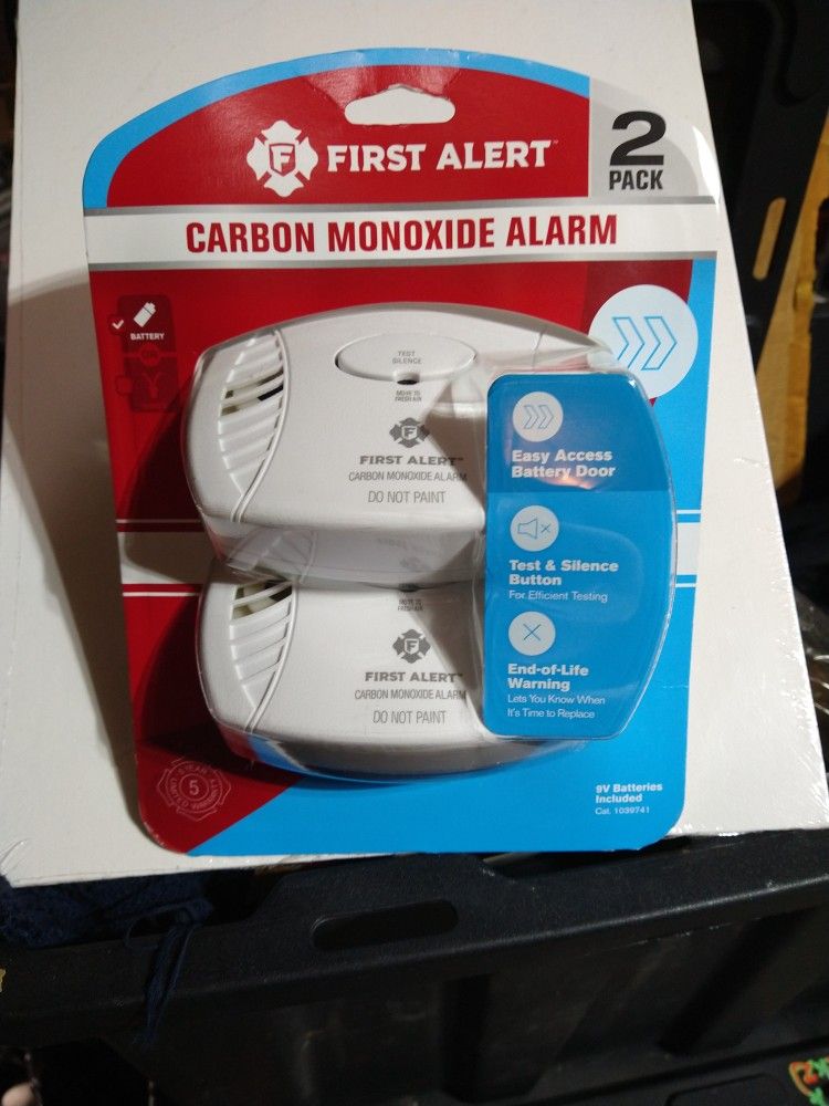 Carbon Monoxide Alarm Two Pack