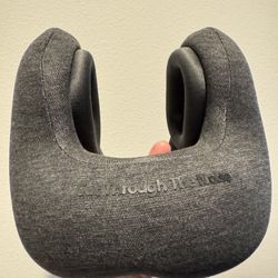 Travel Neck Pillow, Travel Pillow with Noise Reduction Ear Muffs, Neck Pillow Airplane, Adjustable Ergonomic Support for Airplane, Car and More