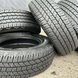 245 70 17 Goodyear Wrangler Workhorse AT Like New Tires