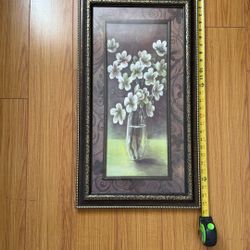 Decorative floral print/canvas,
