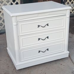 White Wooden Dresser