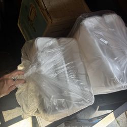 Coffee Maker And Hoagie Styrofoam 