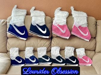 Lowrider Nike Cortez Christmas Stockings