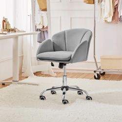 Cute Velvet Desk Chair for Home Office