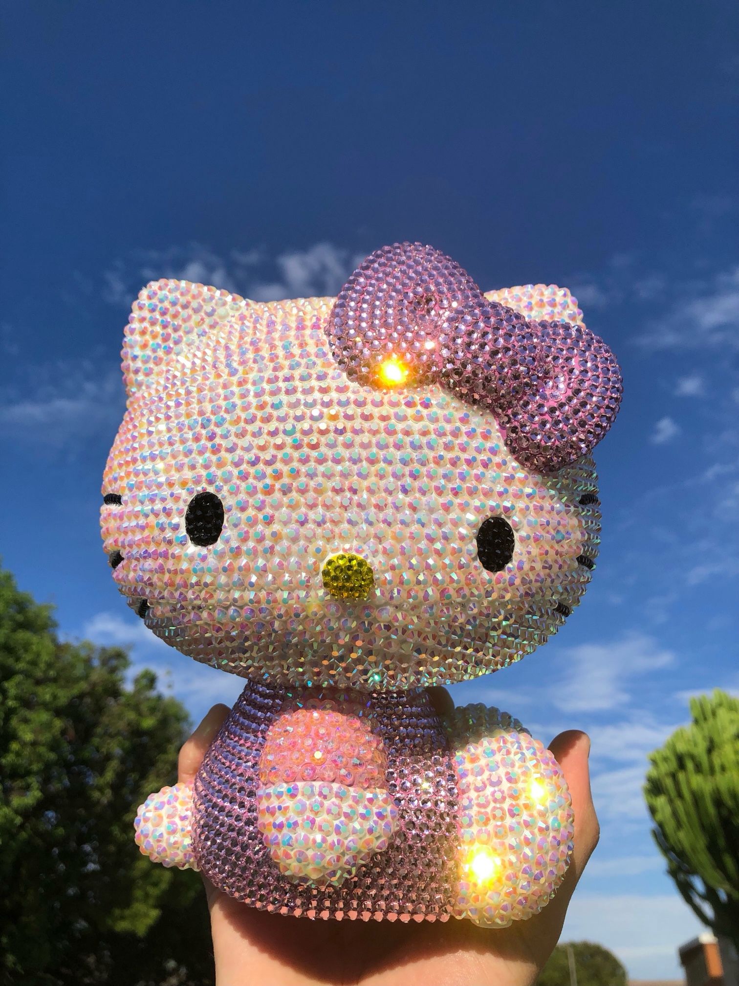 New Hello Kitty Bling Piggy Bank