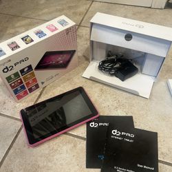 Ematic Genesis Prime 7″ Tablet (4 GB) – Pink – New