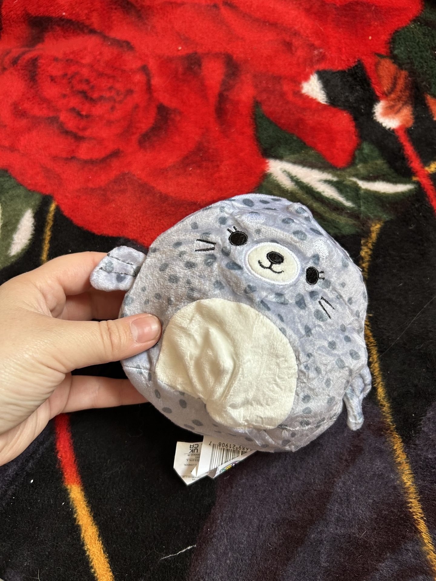 Squismallow Seal Mini Plushie Toy