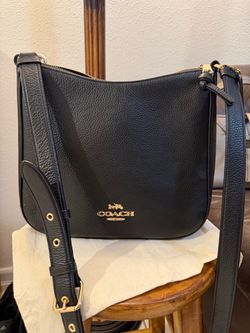 Black Coach Crossbody Bag