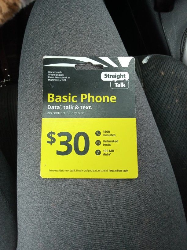 Straight Talk Minutes And Data $30 Worth