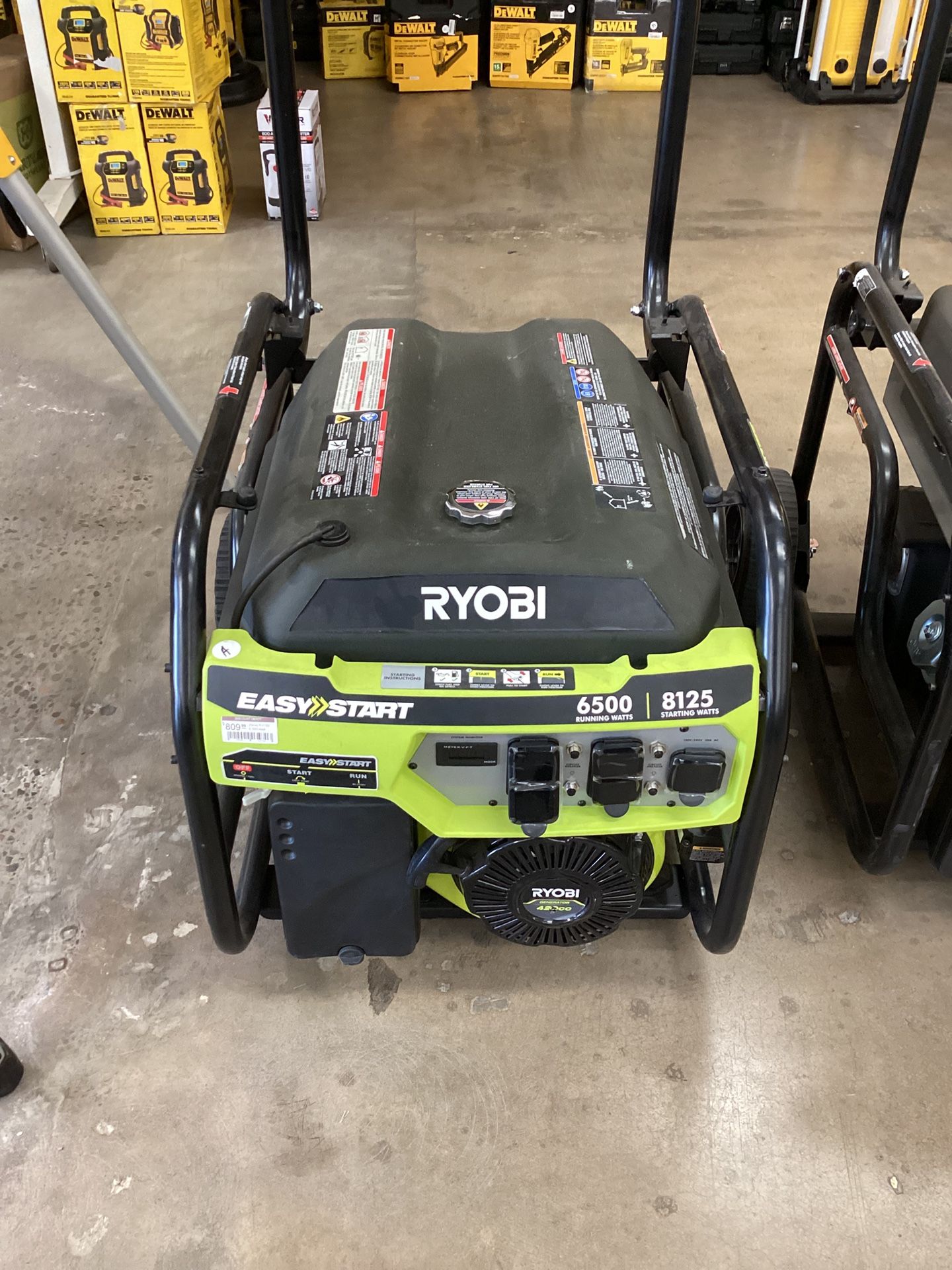 Ryobi Easy Start 6500 Watts Generator
