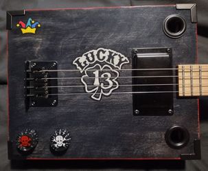 Lucky 13 Cigar Box Style Guitar
