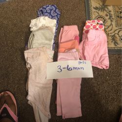 Little Girls Size 3-6 Months Clothing  B6 