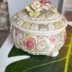 Vintage Ceramic jewelry dish