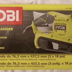 Ryobi  6 Amp Corded Portable Belt Sander BE319