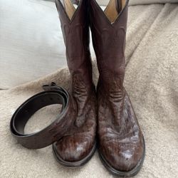 Cody James Ostrich Boots