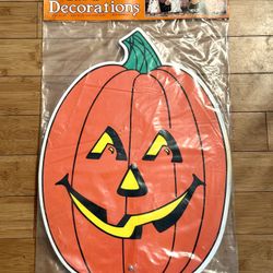 Vintage 1997 Impact Plastics Advertising Inc. “Jack-O-Lantern Yard Art Decoration”