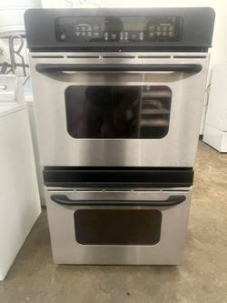 BUILT IN 30” GE DOUBLE OVEN ELECTRIC COMBO (WARRANTY INCLUDED)