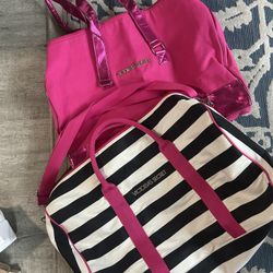 Victoria’s Secret - two large duffel bags 